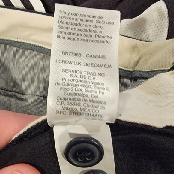 JCrew Dark Navy Dress Pants - Picture 5 of 6